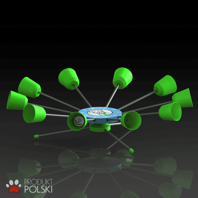 Karuzela olfattiva per Nosework (manuale) | Fluo Dog