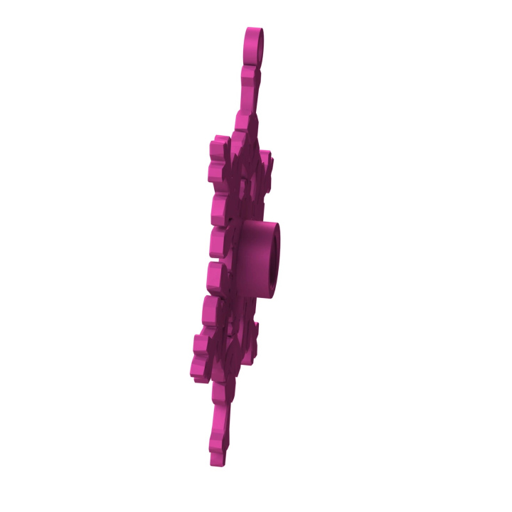 Ilustracja przedstawia akcesorium do scentworku w kształcie płatka śniegu