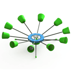 Scent Carousel for Nosework (manual) | Fluo Dog