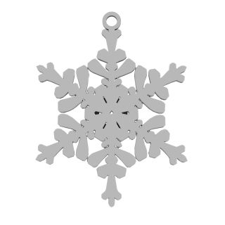 Sneeuwvlok geur - winter hanger voor scent training (Patroon 1)