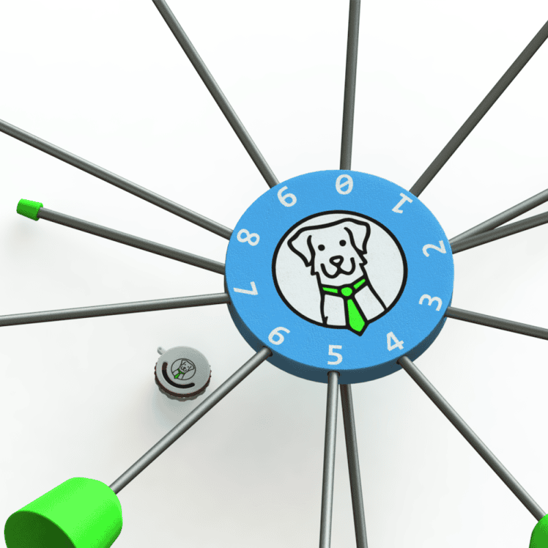 Karuzela s vůněmi pro Nosework (manuální) | Fluo Dog