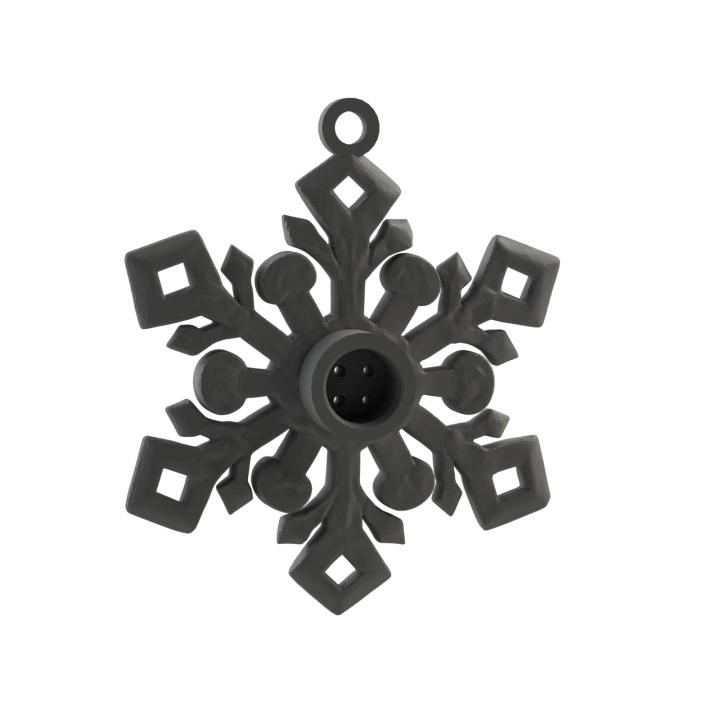 Wizualizacja ukazuje detalicznie wykonany gadżet do detekcji węchowej