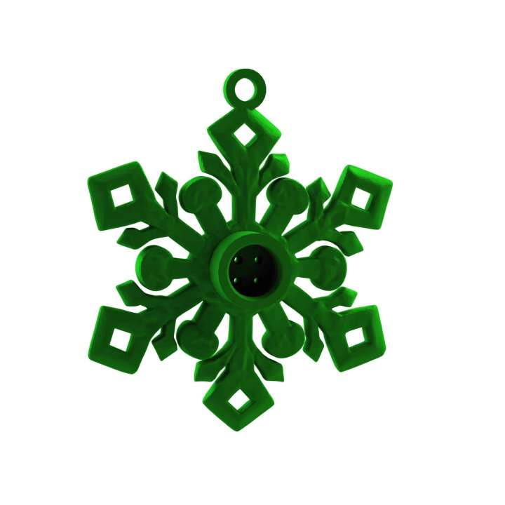 Wizualizacja ukazuje detalicznie wykonany gadżet do detekcji węchowej