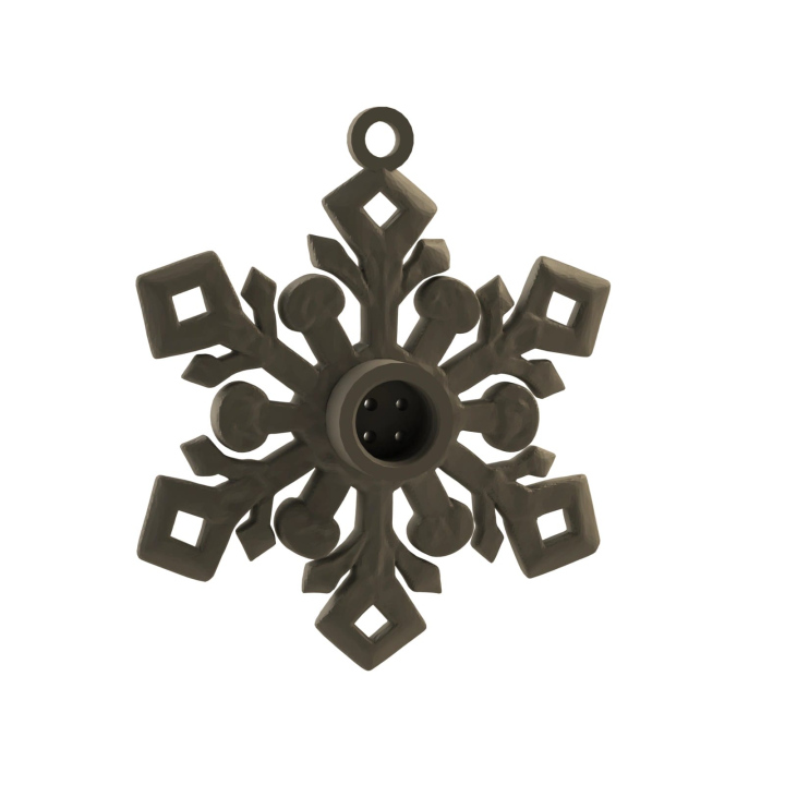 Wizualizacja ukazuje detalicznie wykonany gadżet do detekcji węchowej