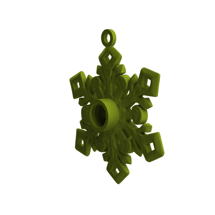 Rzut na profilowaną obudowę próbki zapachowej