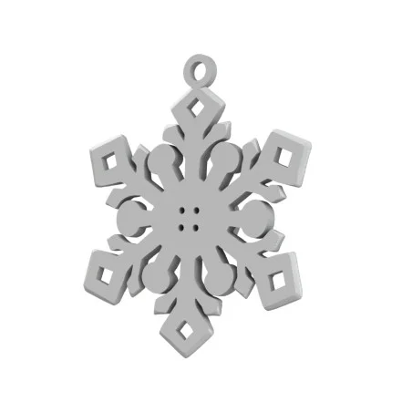 Fiocco di neve profumato - fronte