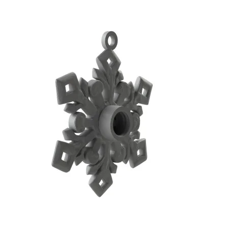 Profilo del fiocco di neve profumato - montaggio della lattina