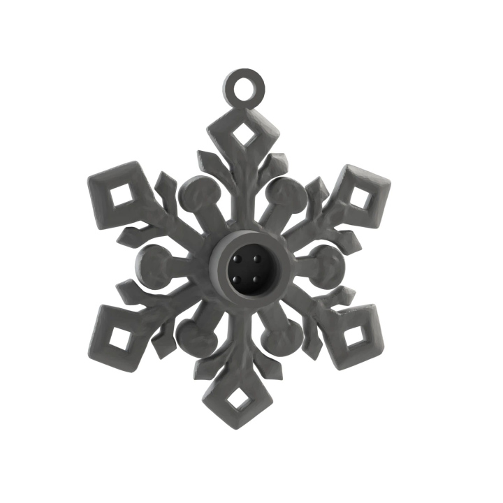 Wizualizacja ukazuje detalicznie wykonany gadżet do detekcji węchowej