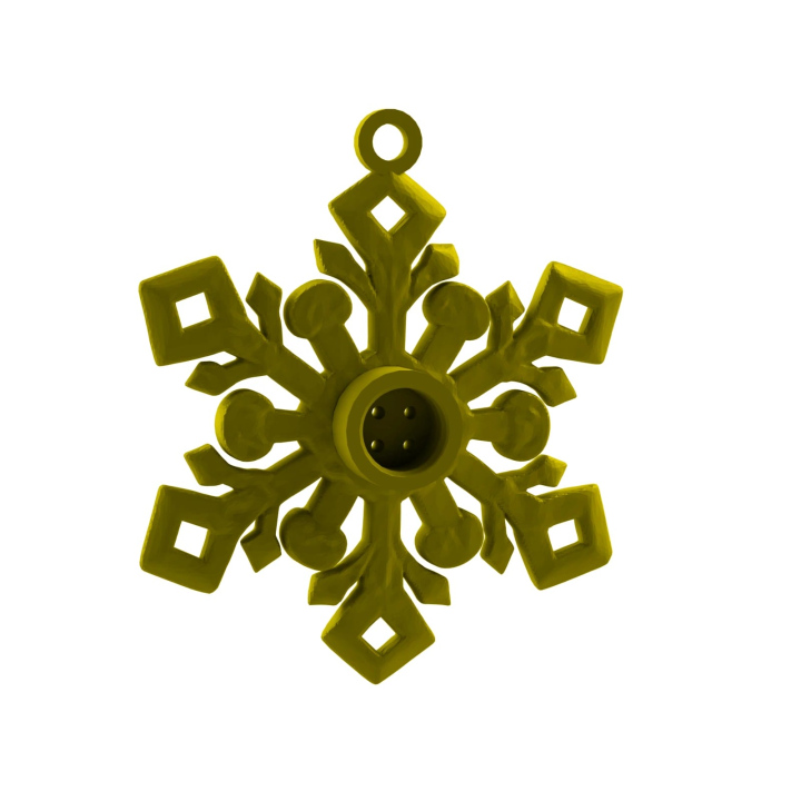 Wizualizacja ukazuje detalicznie wykonany gadżet do detekcji węchowej