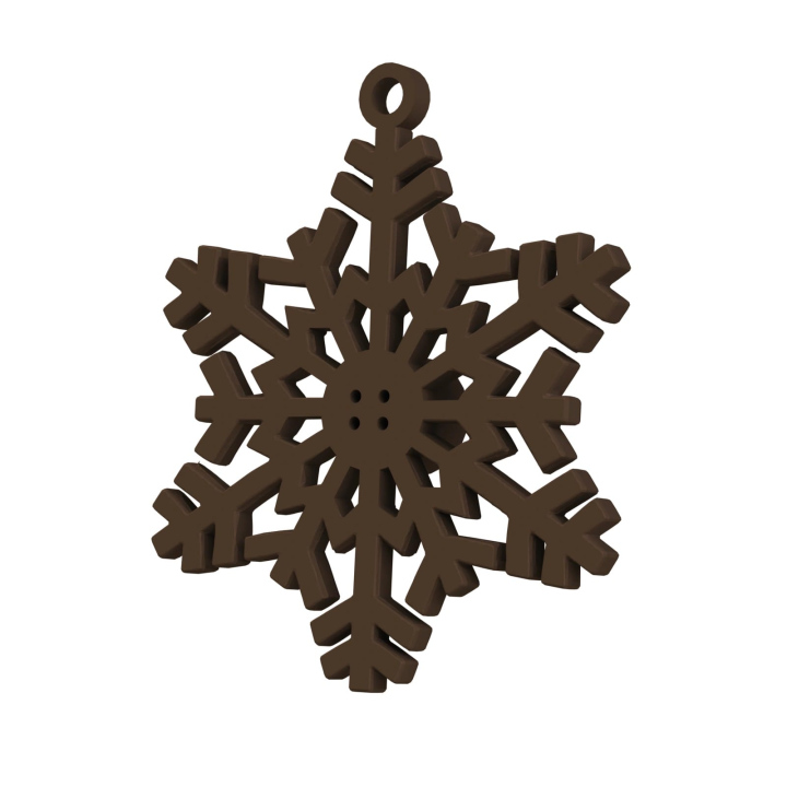 Na obrazku widnieje zimowa kryjówka węchowa z gwintowanym otworem