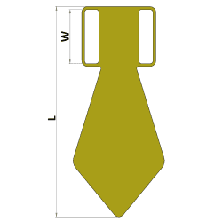 Collier pour chien - coloré et en caoutchouc | Fluo Dog