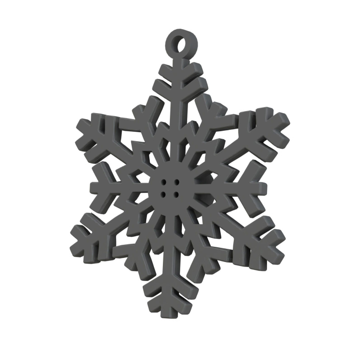 Na obrazku widnieje zimowa kryjówka węchowa z gwintowanym otworem