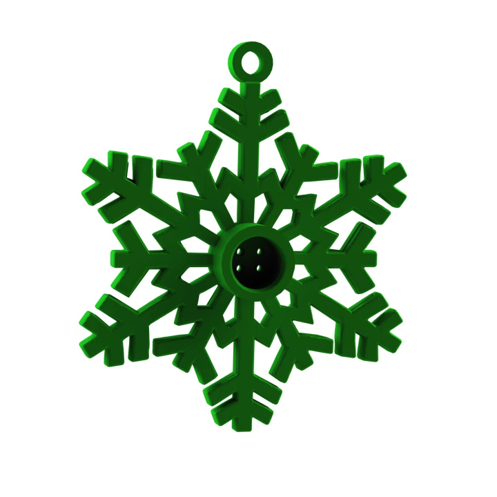 Wizualizacja ukazuje detalicznie wykonany gadżet do detekcji węchowej