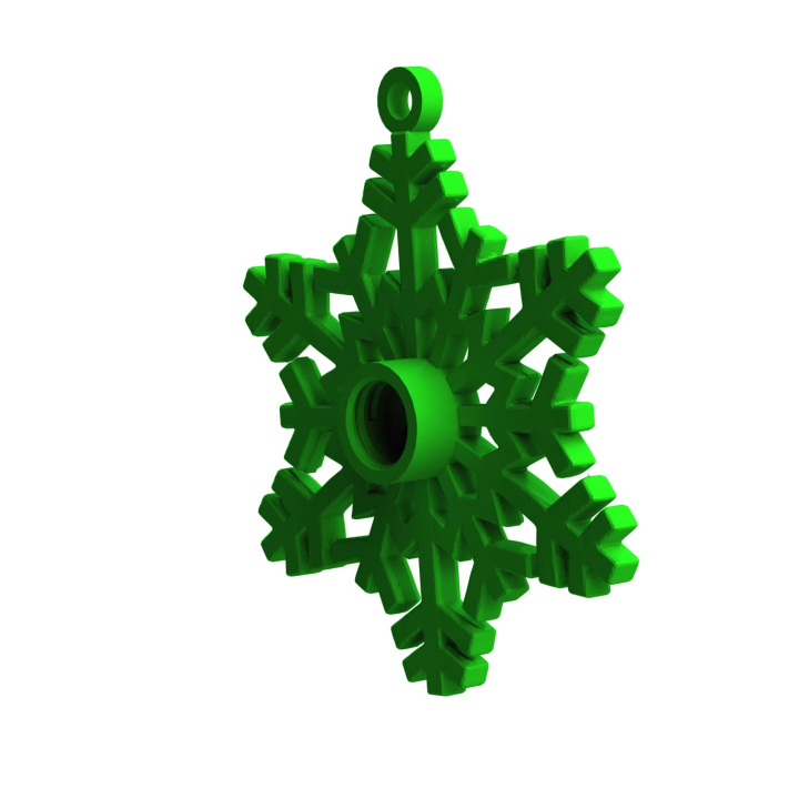 Rzut na profilowaną obudowę próbki zapachowej