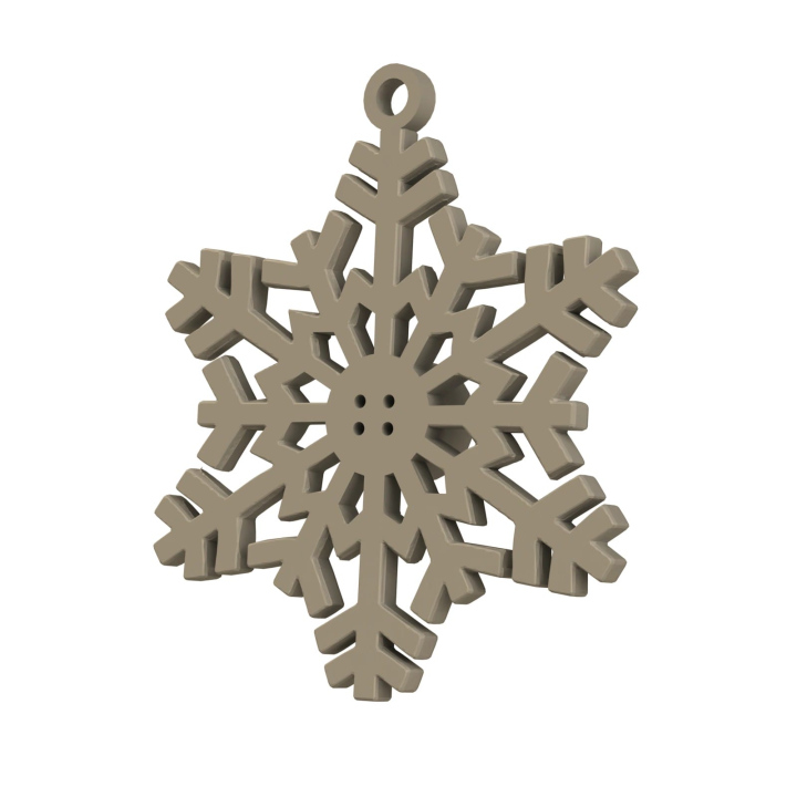 Na obrazku widnieje zimowa kryjówka węchowa z gwintowanym otworem