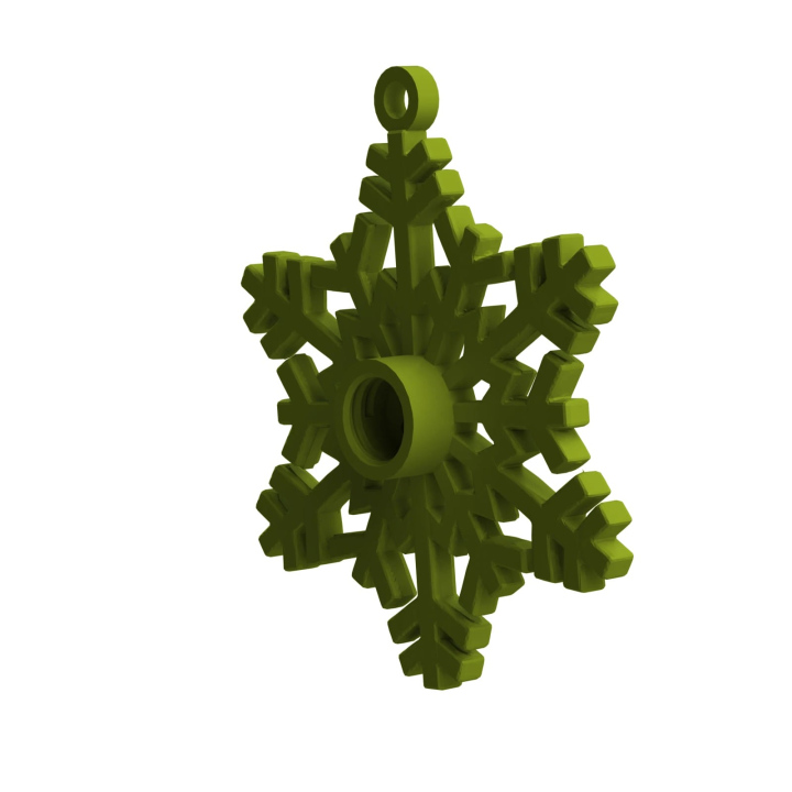 Rzut na profilowaną obudowę próbki zapachowej