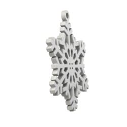 Obrazek demonstruje lekką konstrukcję śnieżynki