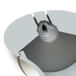 Fake E27 Bulb for Nosework - realistic scent hiding | Fluo.Dog