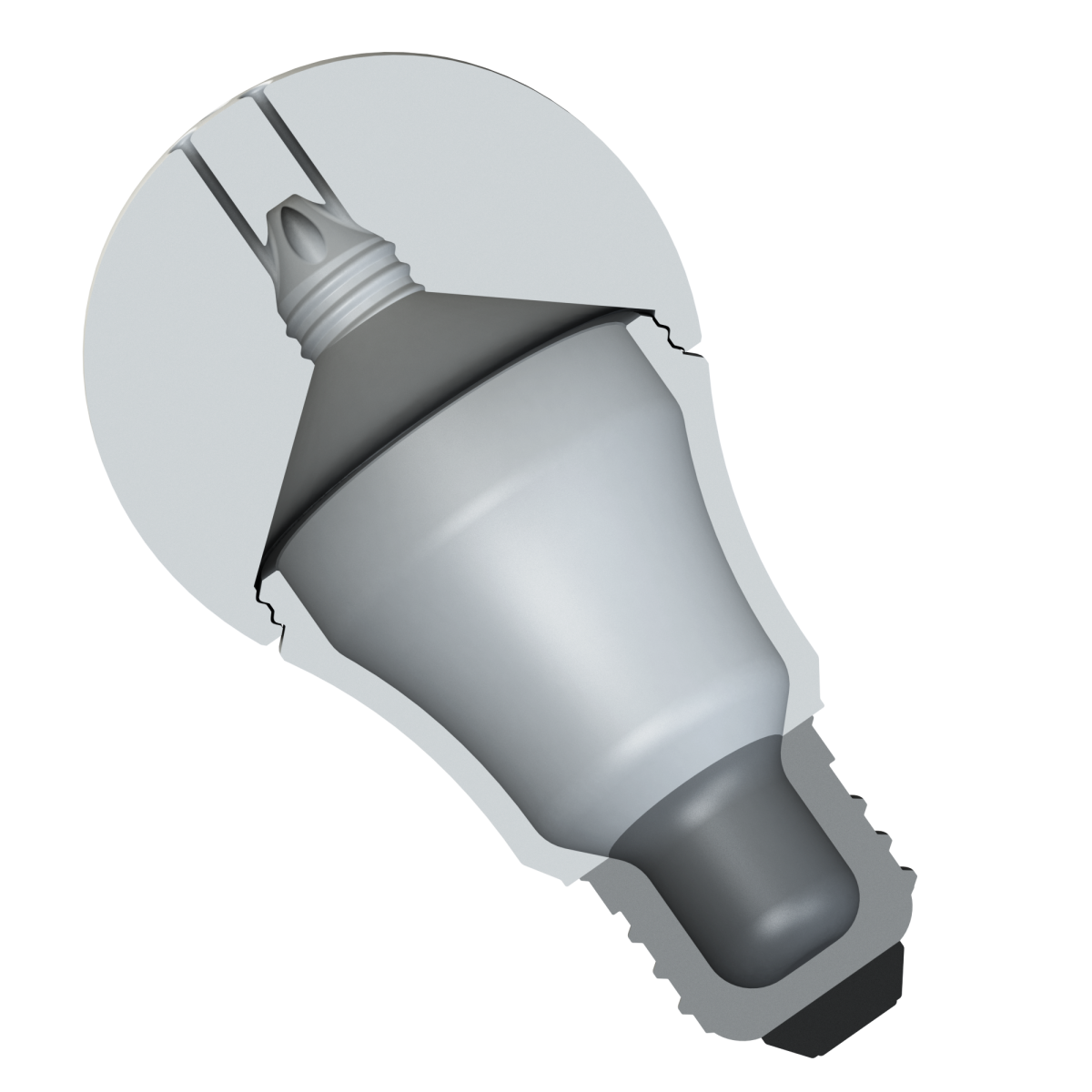 E27 Light Bulb Decoy for Nosework - Realistic Scent Hiding | Fluo.Dog