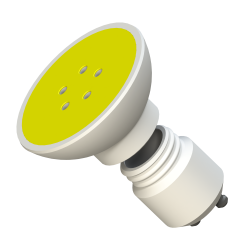 Fake E27 Bulb for Nosework - realistic scent hiding | Fluo.Dog