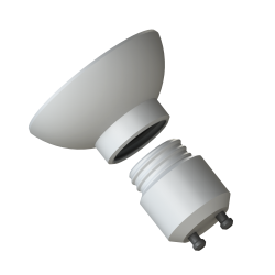 E27 Light Bulb Decoy for Nosework - Realistic Scent Hiding | Fluo.Dog