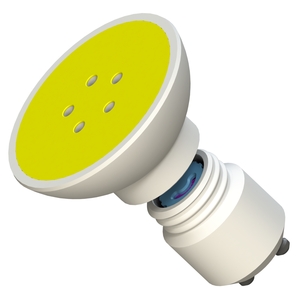 Fake E27 Bulb for Nosework - realistic scent hiding | Fluo.Dog