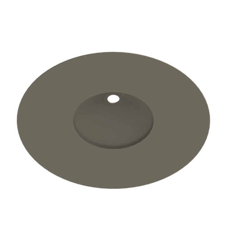 Akcesoria do scent work – górny wylot dysku tworzący skoncentrowany komin zapachowy