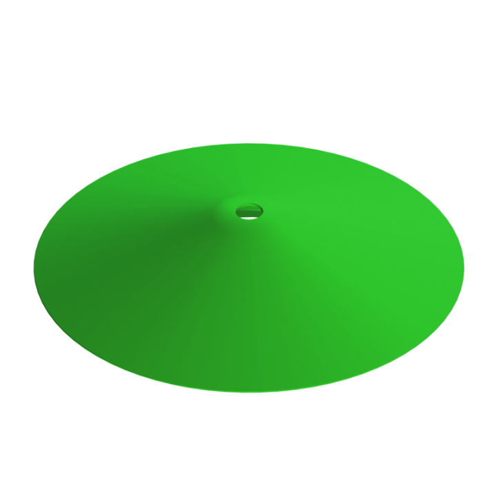Profesjonalny dysk do noseworku Scent Disk Hollow – widok na centralny otwór emitujący zapach