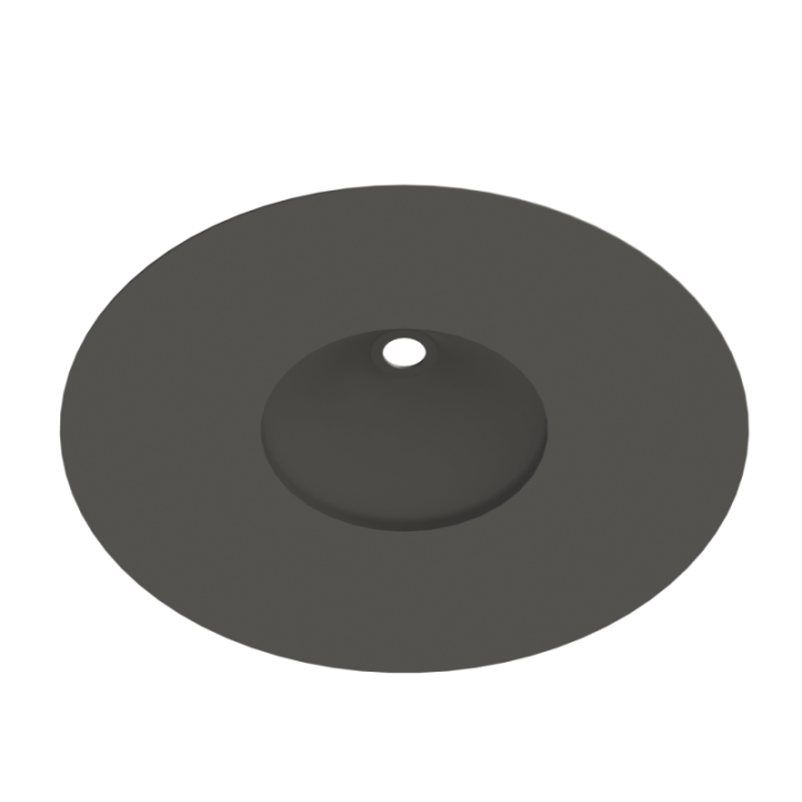 Akcesoria do scent work – górny wylot dysku tworzący skoncentrowany komin zapachowy