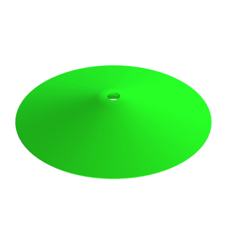 Profesjonalny dysk do noseworku Scent Disk Hollow – widok na centralny otwór emitujący zapach