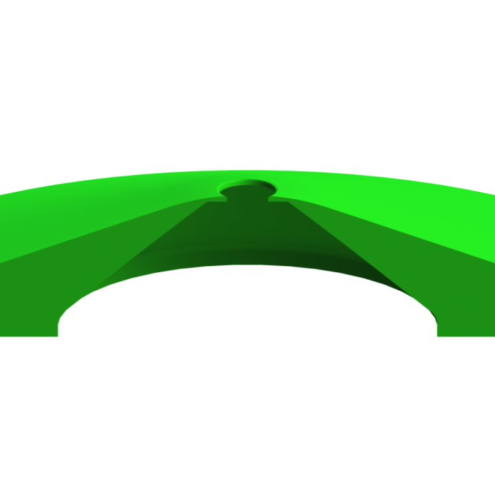 Scent Disk Hollow na płaskiej nawierzchni – brak krawędzi zapobiega braniu przedmiotu do pyska