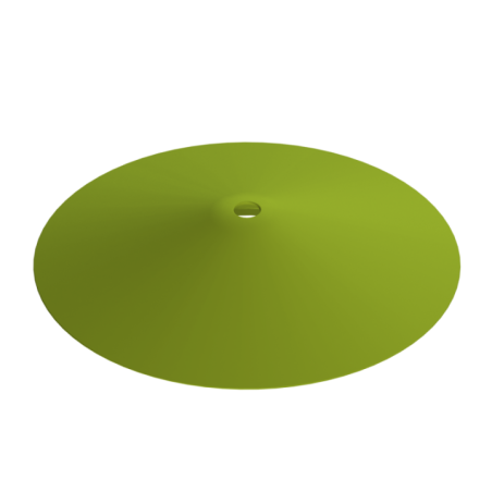 Profesjonalny dysk do noseworku Scent Disk Hollow – widok na centralny otwór emitujący zapach