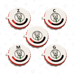 Fluonose Mini+ 4+1 – treniņu konteineri wējam | Fluo Dog