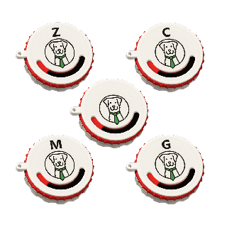 Set med bokser Fluonose Mini+ 4+1 gratis