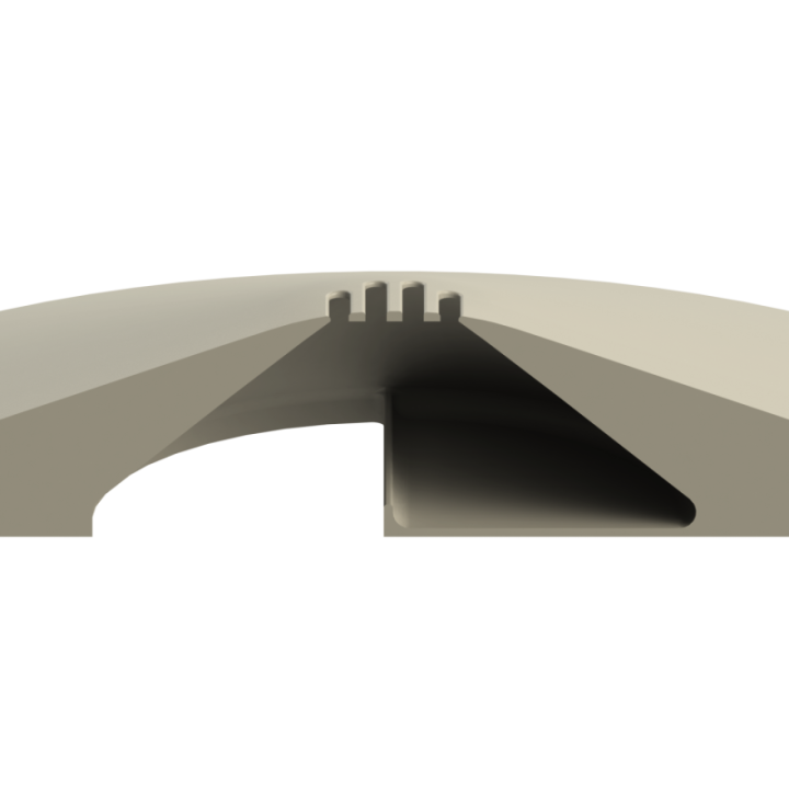 Dysk zapachowy Pocket idealnie przylegający do płaskiego podłoża