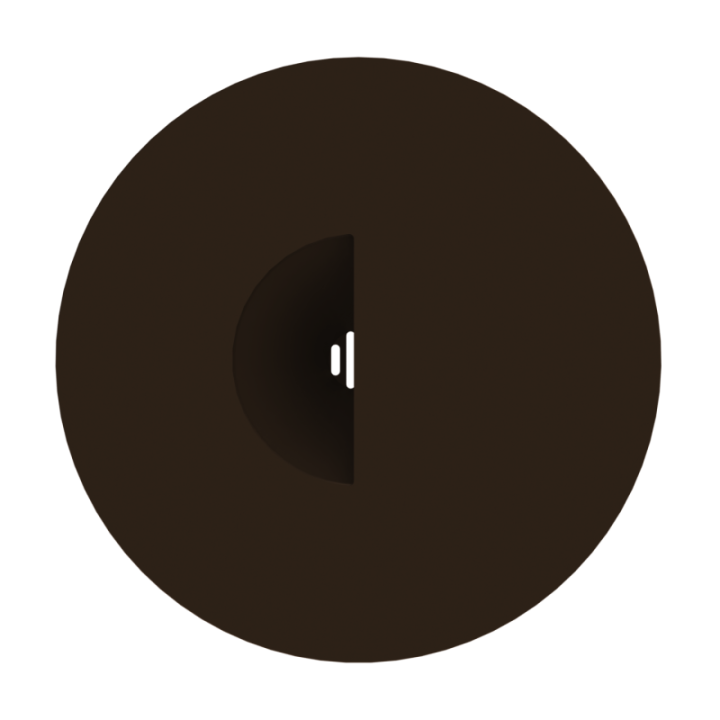 Konstrukcja dysku zapachowego bez krawędzi zapobiegająca przesuwaniu łapą