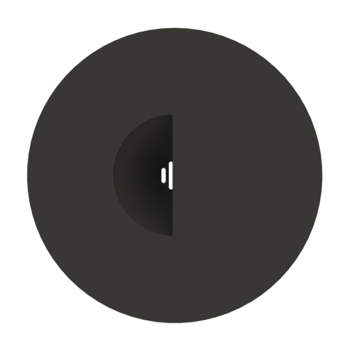 Konstrukcja dysku zapachowego bez krawędzi zapobiegająca przesuwaniu łapą