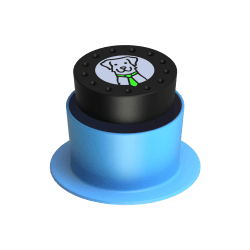 Petite gamelle pour l'apprentissage du marquage des odeurs | Fluo Dog