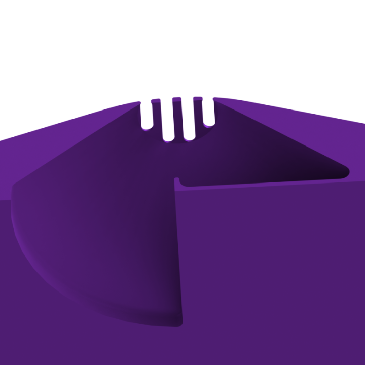 Aerodynamiczny kształt dysku uniemożliwiający psu podniesienie go zębami
