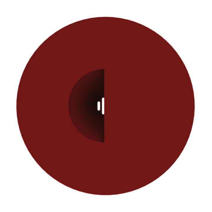 Konstrukcja dysku zapachowego bez krawędzi zapobiegająca przesuwaniu łapą
