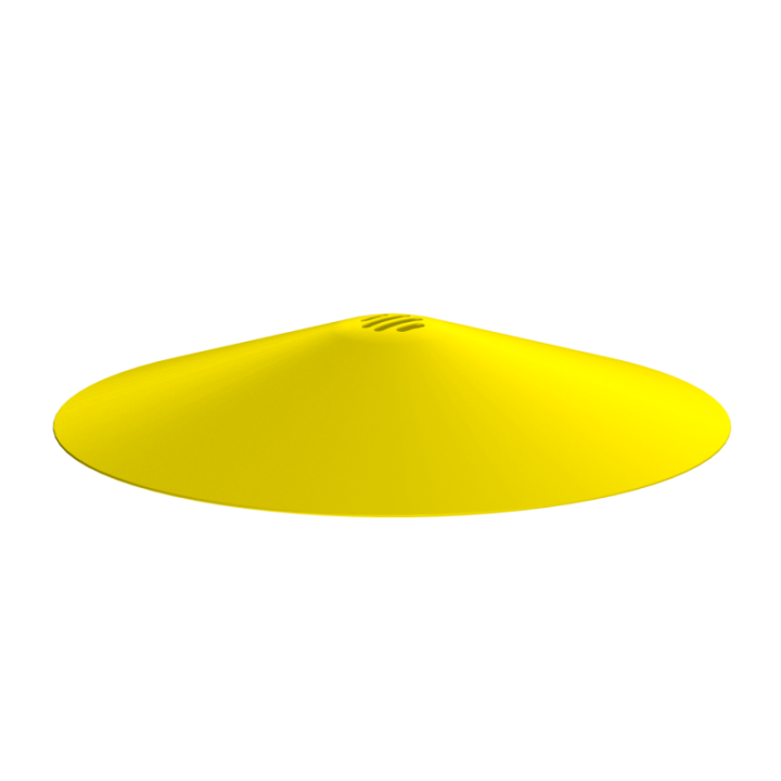 Dysk zapachowy z wewnętrzną półką chroniącą nośnik przed wypadnięciem