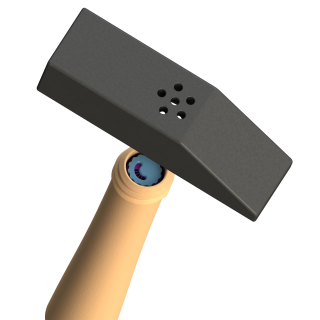 Scent Hammer - atrapa de martillo realista para nosework