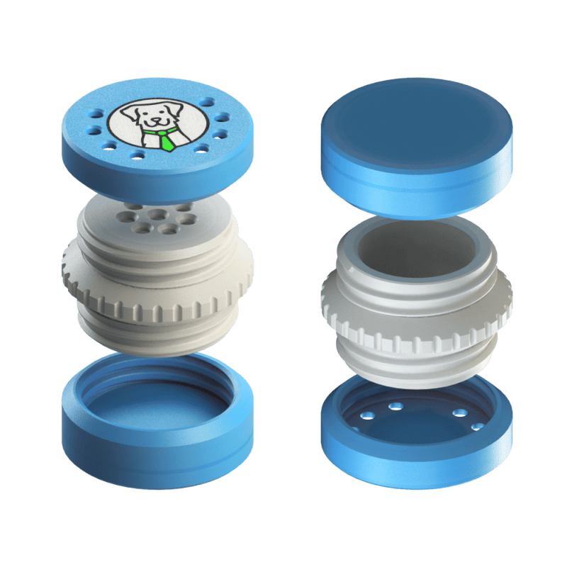 Fluonose Mikro+ – caja para nosework G+C (2,5 cm) | Fluo Dog