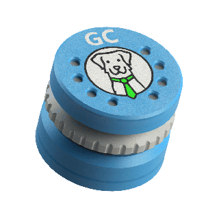 Fluonose Mikro+ – „G+C” jelölésű doboz szaglásos feladatokhoz, szegfűszeg és fahéj illattal (2,5 cm)