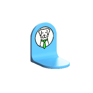 Magnetisk hjørnebase for små Nosework bokser (5 cm)