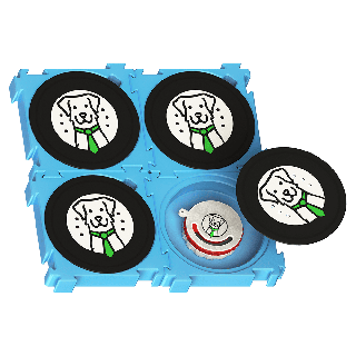 4x головоломка + коробка для запахів Fluonose Mini+ для навчання в ароматах