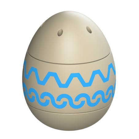 Atrapa kurzego jaja do treningów noseworkowego