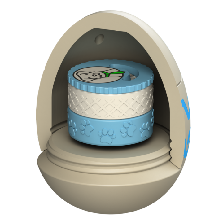 Treningi nosework w wielkanoc - atrapa jajka