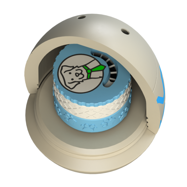 Pisanka wielkanocna - zabawka węchowa do ćwiczenia z psem scentworku