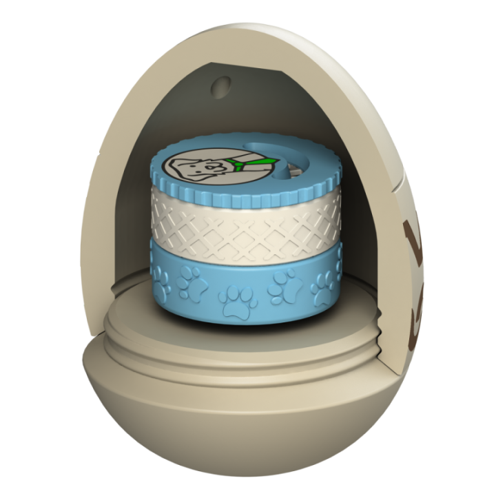 Treningi nosework w wielkanoc - atrapa jajka